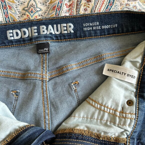 Eddie Bauer Voyager High-Rise Bootcut Jeans - Picture 6 of 13